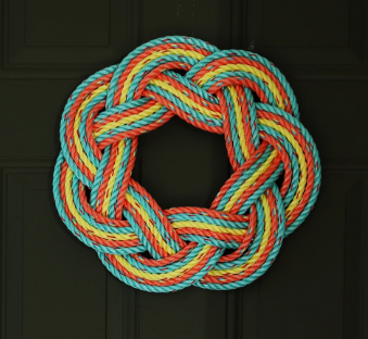 16" Oceanbreez Rope Wreath